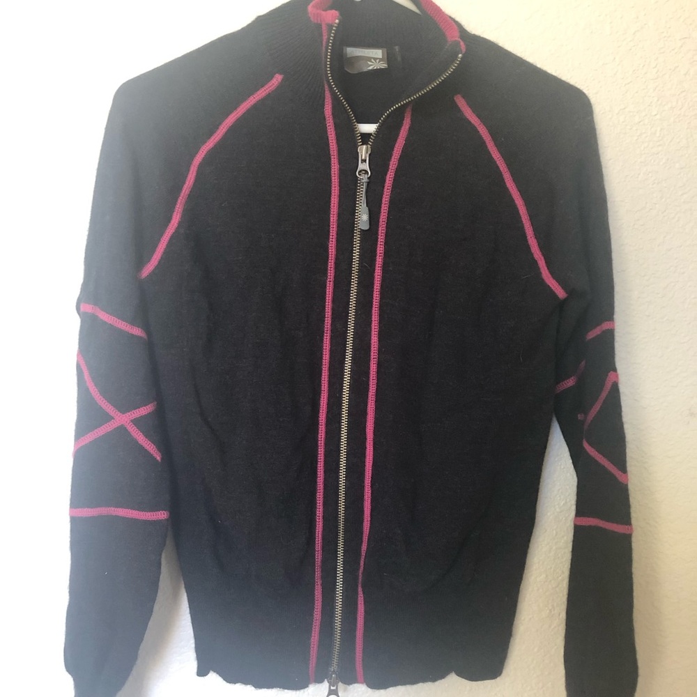 Athleta zip down sweater